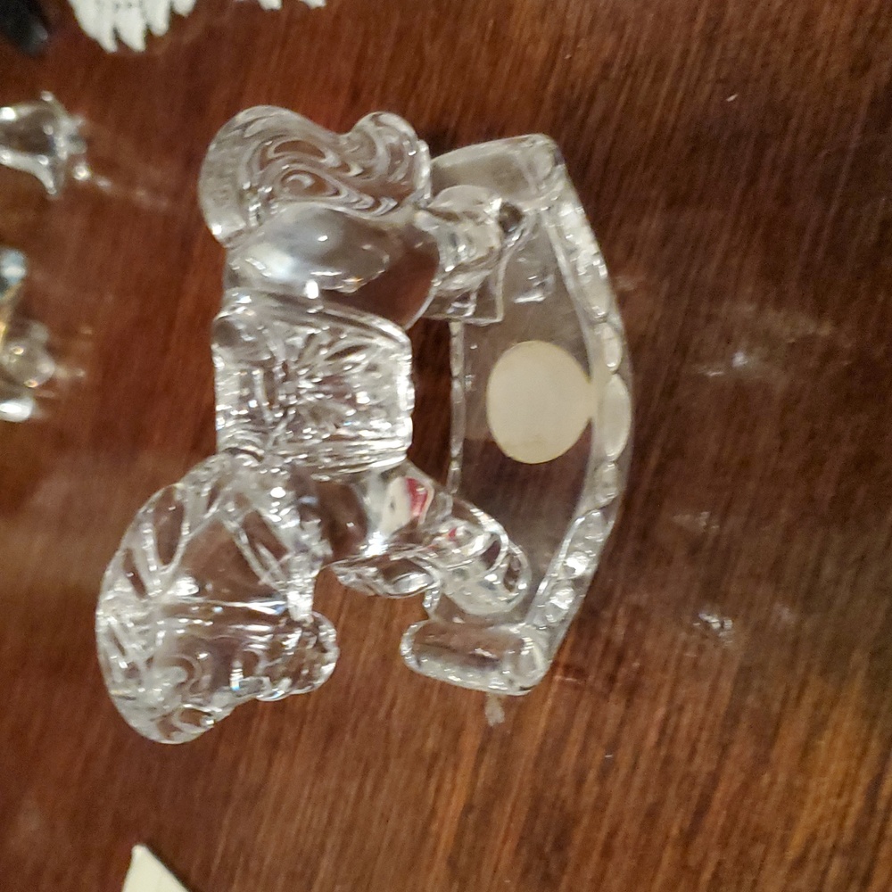 Crystal Rocking Horse Figurine